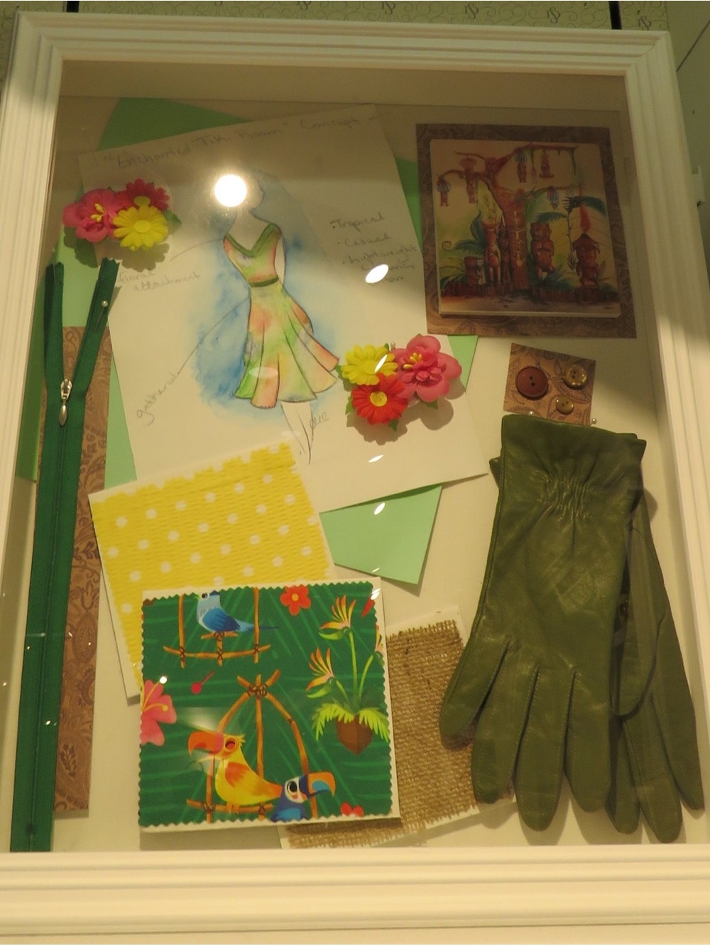 Disney Parks The Dress Shop Enchanted Tiki Room swing dress 2018 - Picture 3 of 14